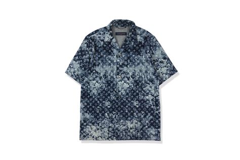 louis vuitton hawaiian tapestry shirt|Louis Vuitton 2021 Hawaiin Tapestry Denim Shirt .